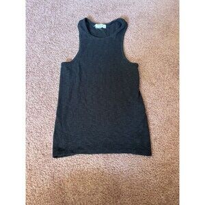Rag And Bone New York Women’s Sleeveless Ribbed Tank Top Black Size Medium